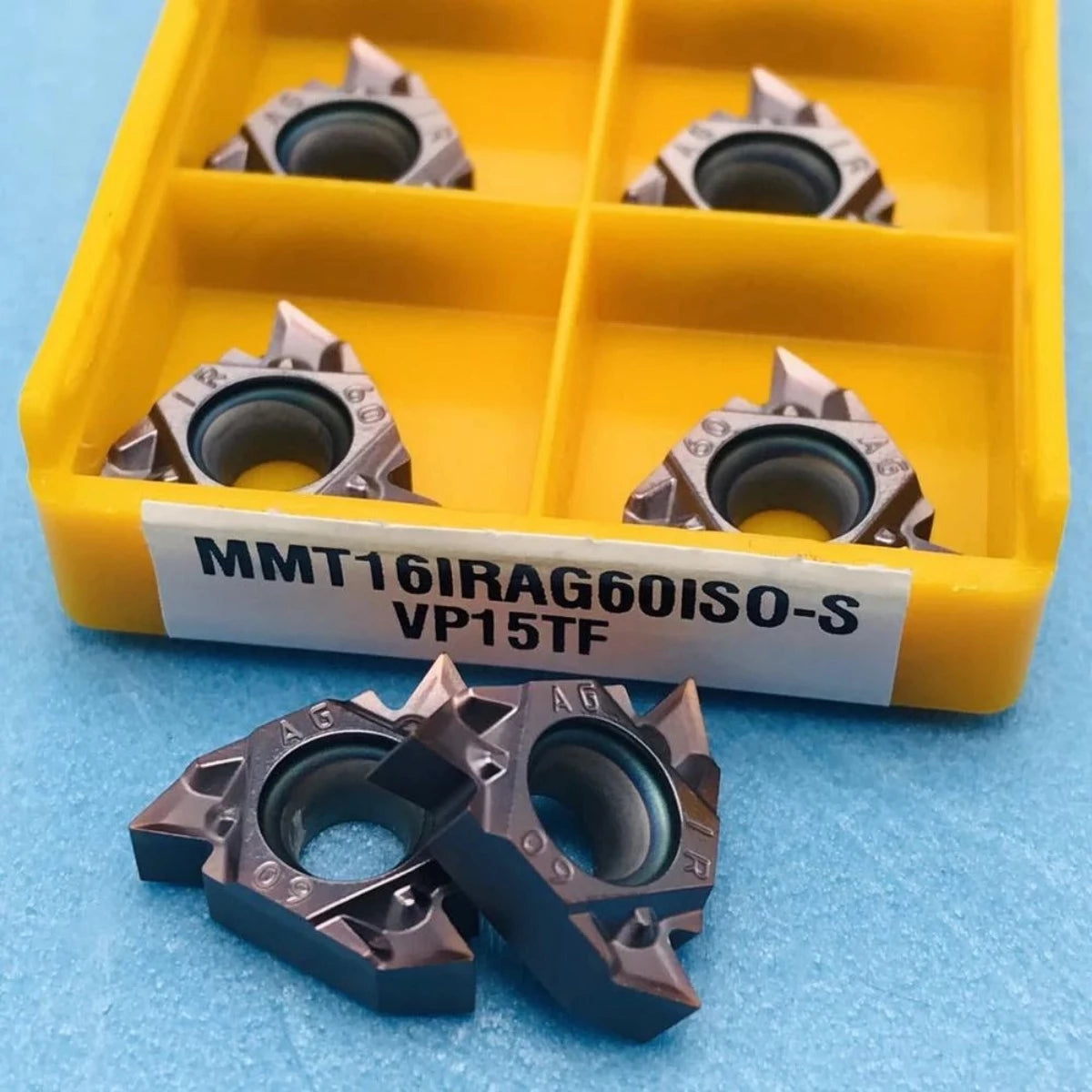 INSERTO DE CARBURO MMT16IR AG60-S VP15TF