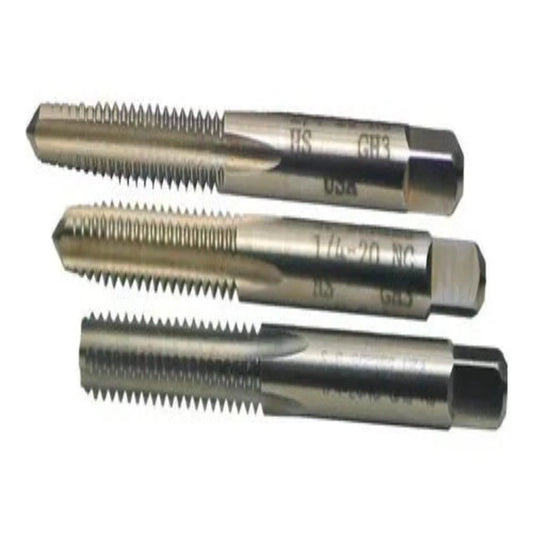 JUEGO DE MACHUELO 3/8" X 16 ACERO AL CARBON WESTON