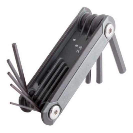 JUEGO 8 LLAVES METRICAS TIPO NAVAJA 1.5-8MM HEX CRV (PRECIO X PZA EMPAQUE C/1 PZA) WESTON