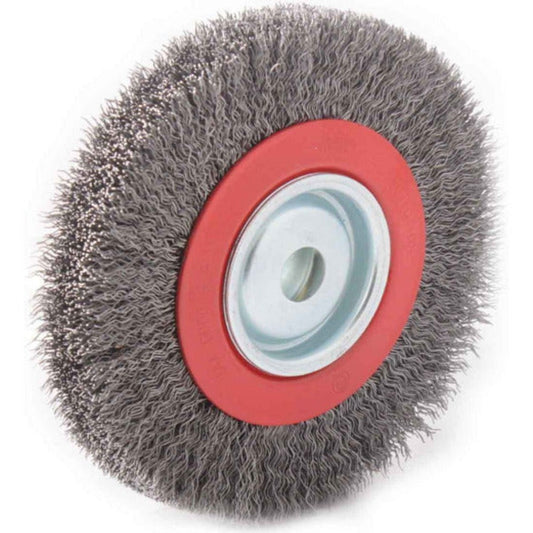 CEPILLO CARDA CIRCULAR ONDULADO 6" X 5/8" ANCHO 1"  A. AL CARBON 0.014 WESTON
