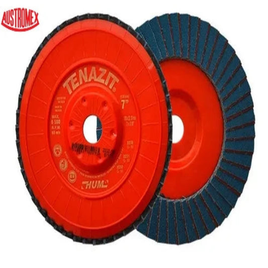 DISCO LIJA LAMINADO 7" X 7/8" (GRANO 60) 2231 TENAZIT AUSTROMEX